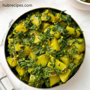 Aloo-palak-ki-sabji-Recipe-in-Hindi