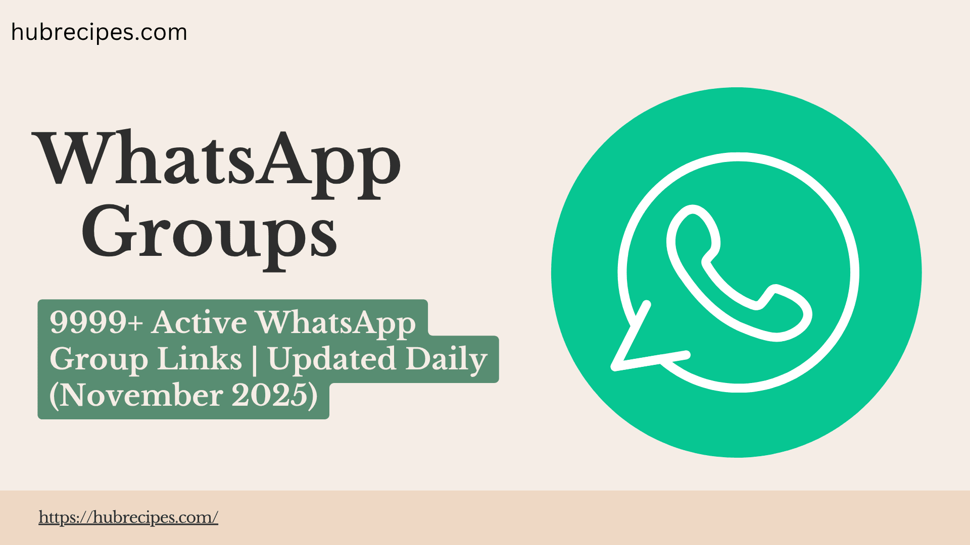 Active WhatsApp Group Links