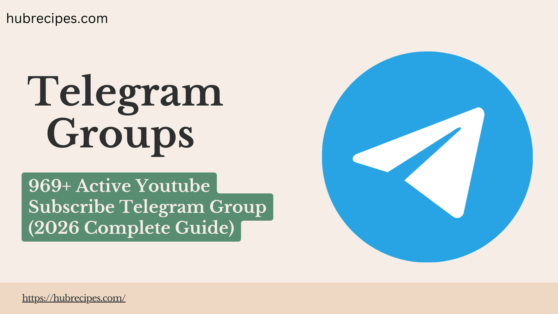 Active Youtube Subscribe Telegram Group